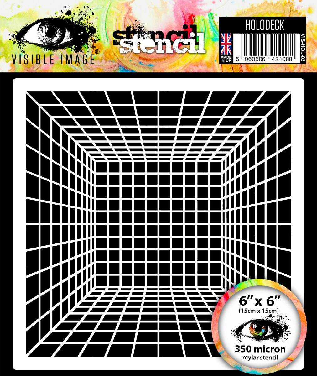 Visible Image Holodeck Stencil - 6 x 6