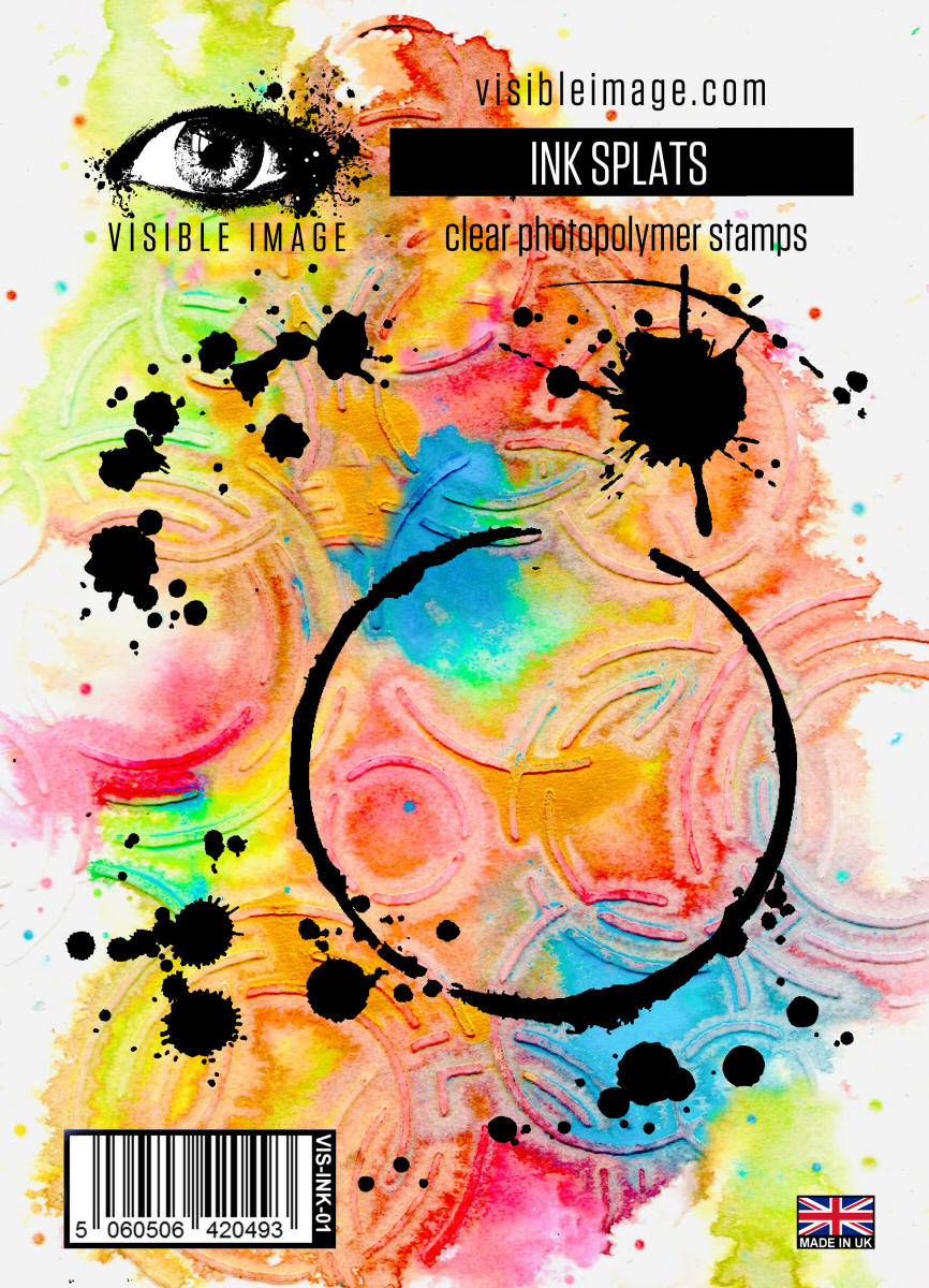 Visible Image Ink Splats - A6 Stamp Set
