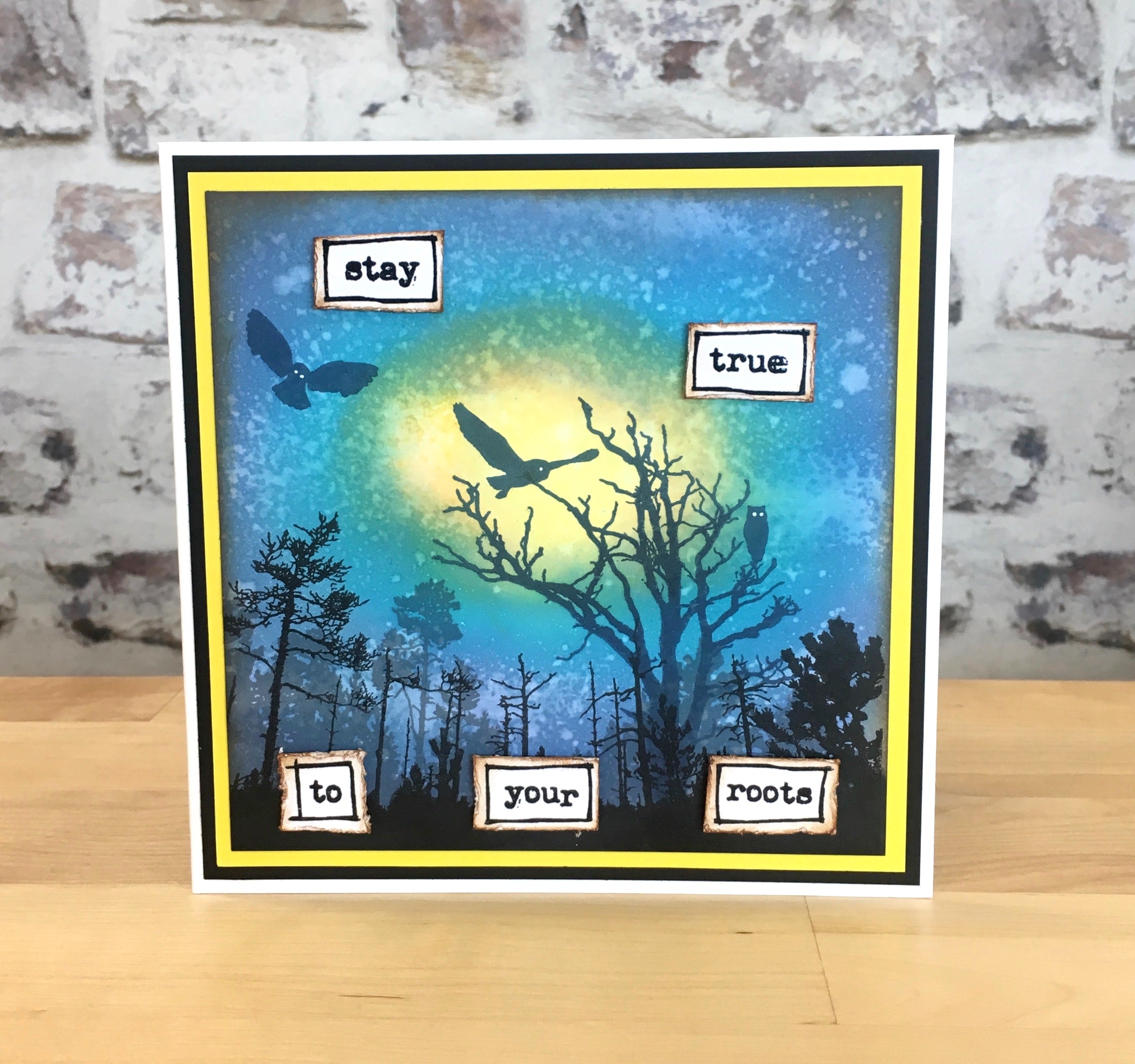 Visible Image Into The Woods - A5 Stamp Set