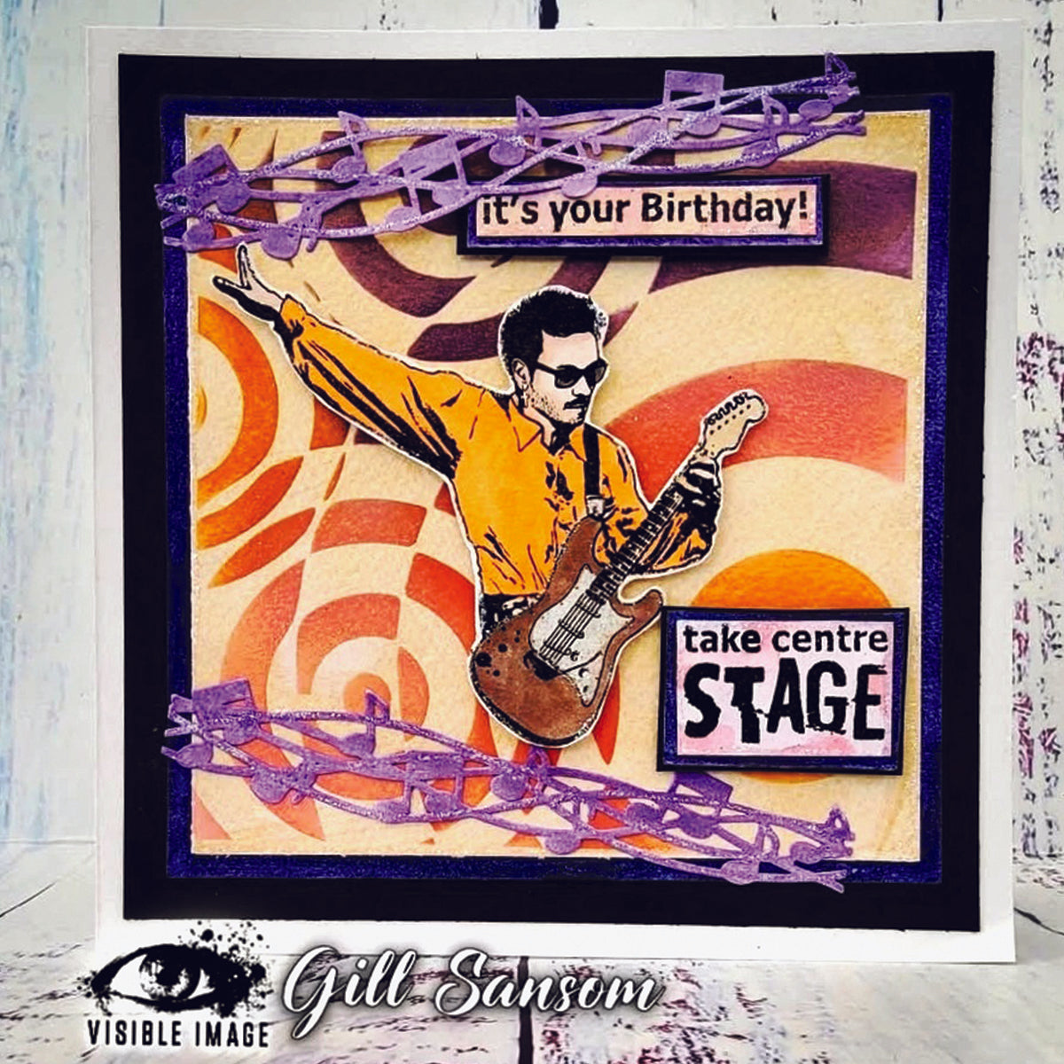 Visible Image Senses 6 in x 6 in Stencil