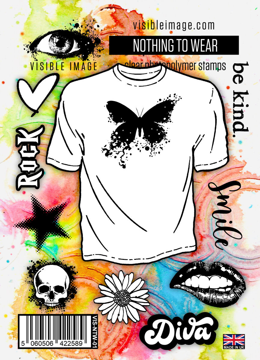 Visible Image Nothing To Wear - A6 Stamp Set