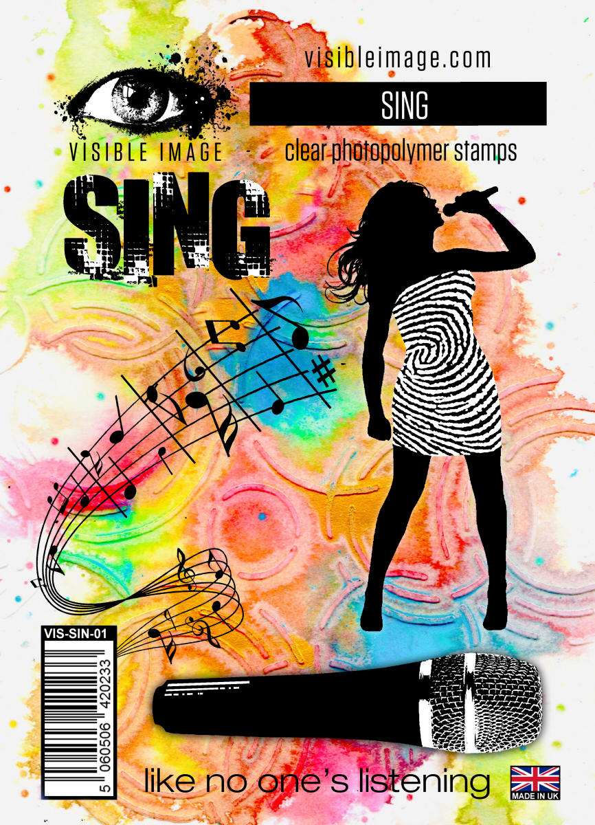 Visible Image Sing - A6 Stamp Set