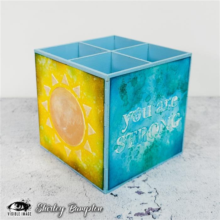 Visible Image Sunshine Stencil - 4 x 4