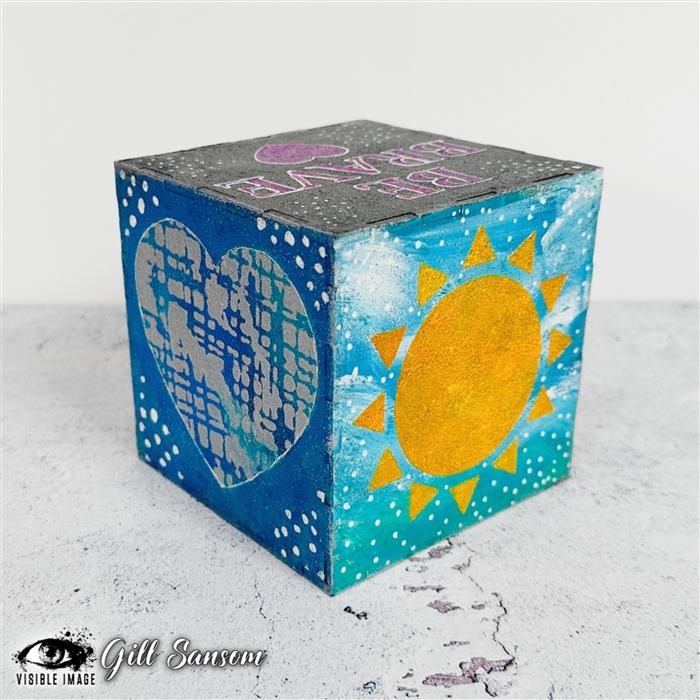 Visible Image Sunshine Stencil - 4 x 4