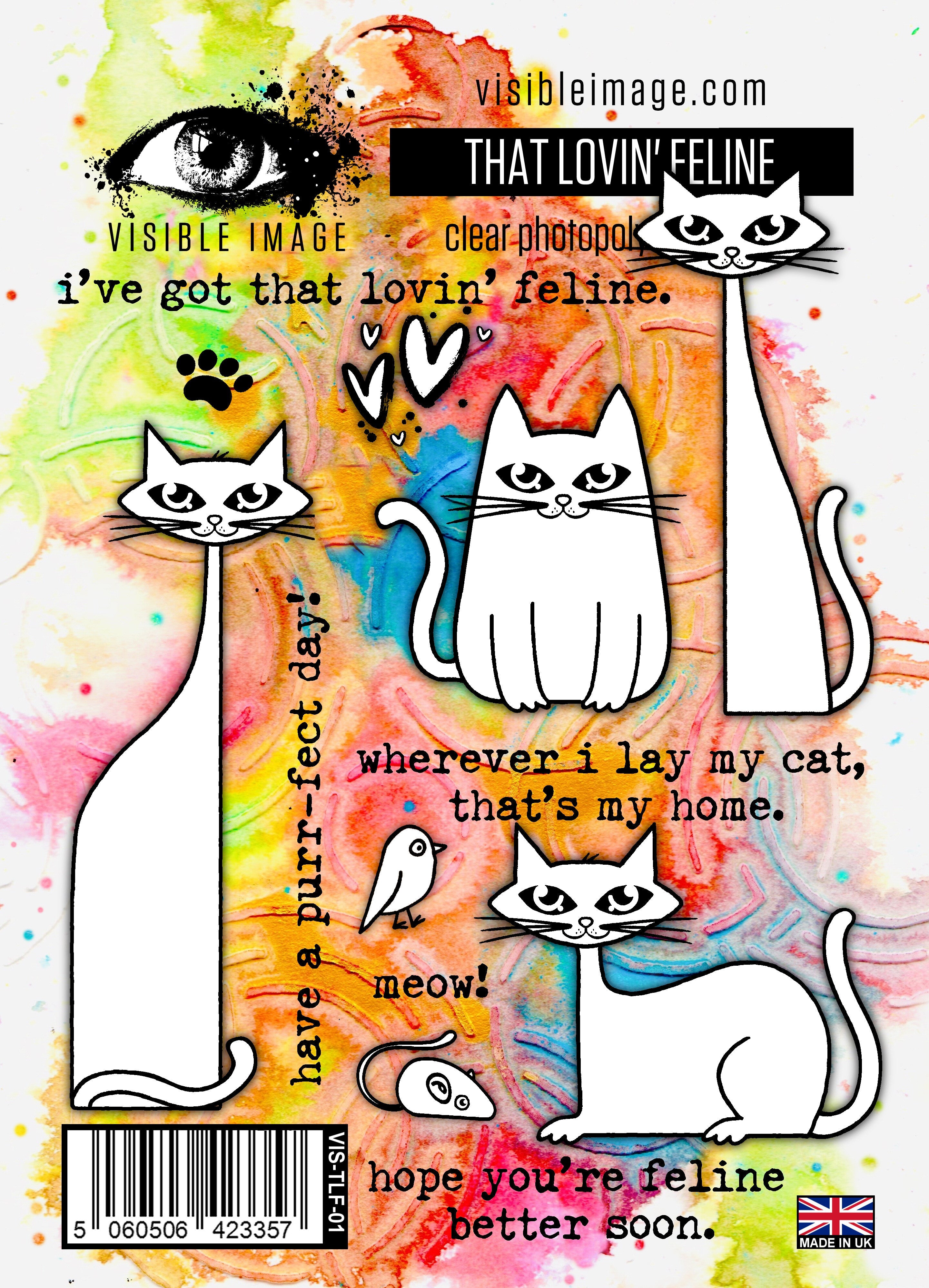 Visible Image That Lovin' Feline - A6 Stamp Set
