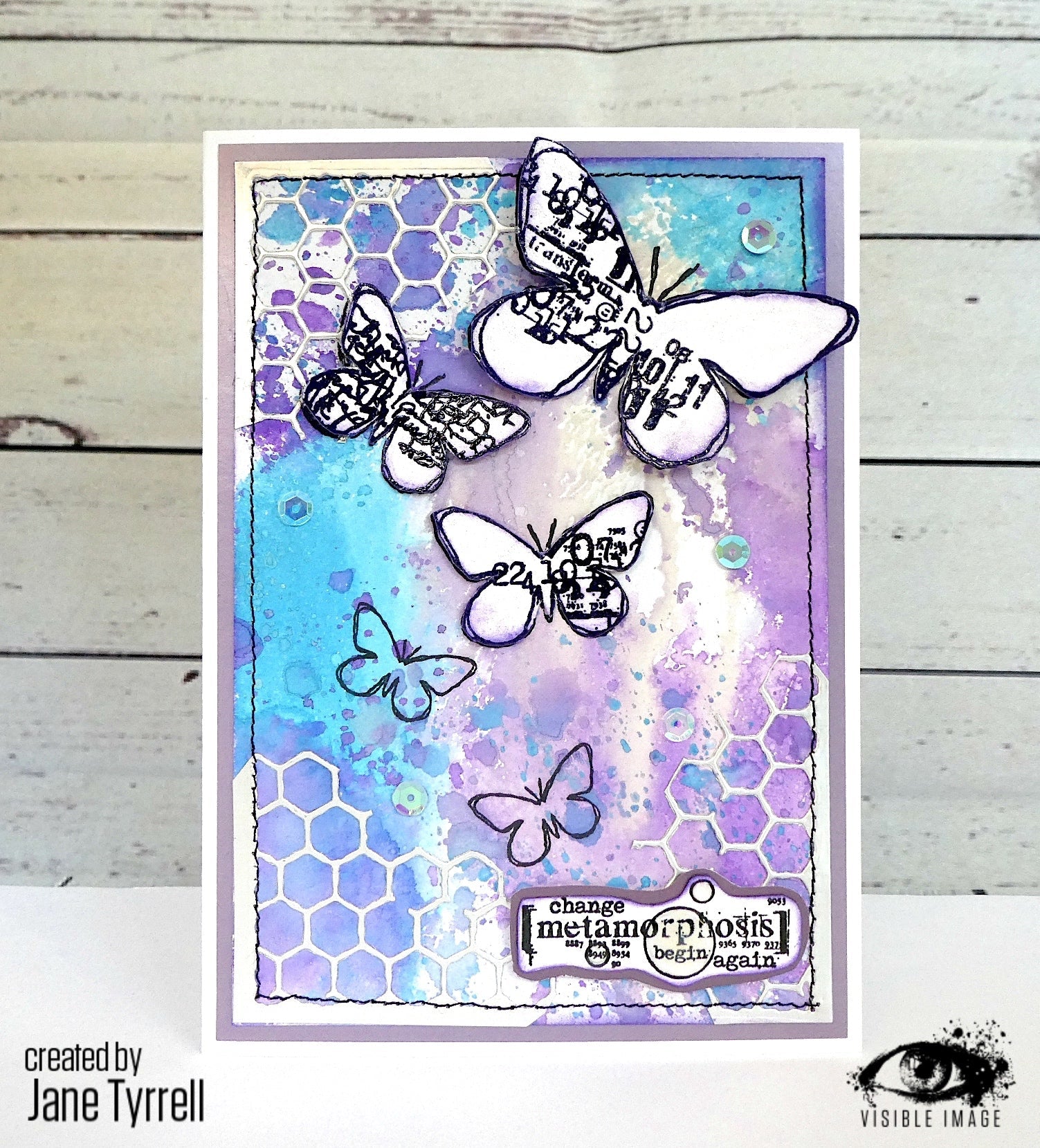 Visible Image Wings of Change - A6 Stamp Set