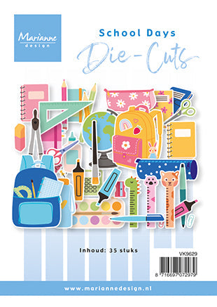 Marianne Design A6 Die Cuts - School Days