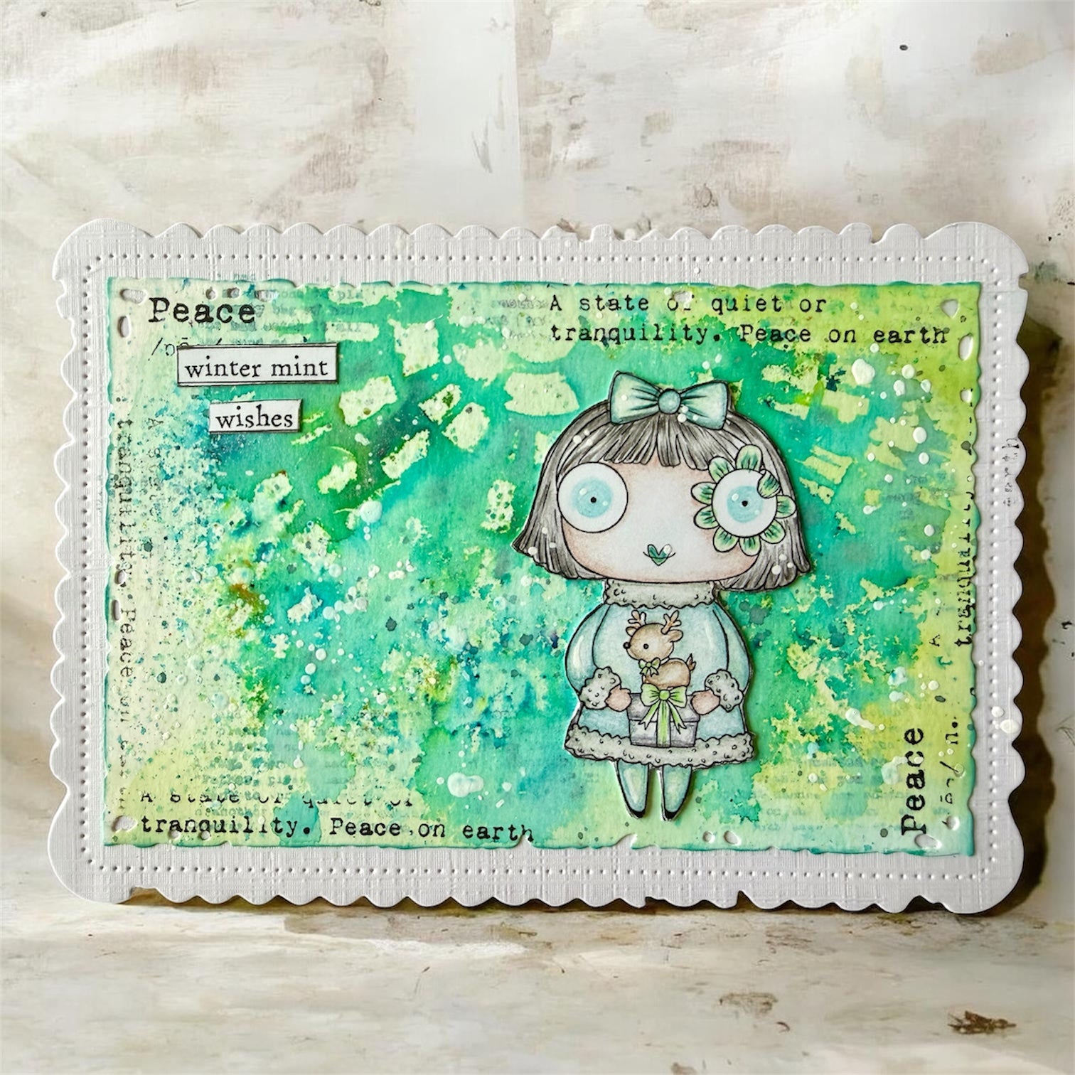 AALL and Create - A7 Stamp Set - North Pole Toy Company