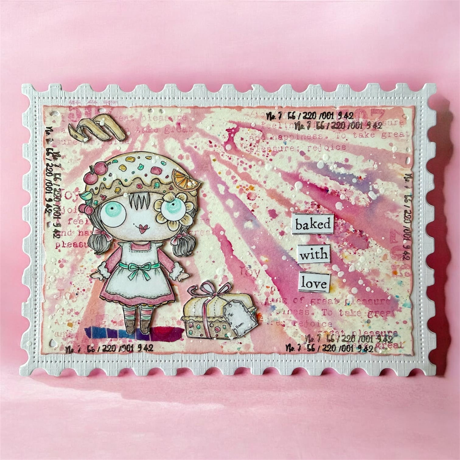 AALL and Create - A7 Stamp Set - Fruitcake