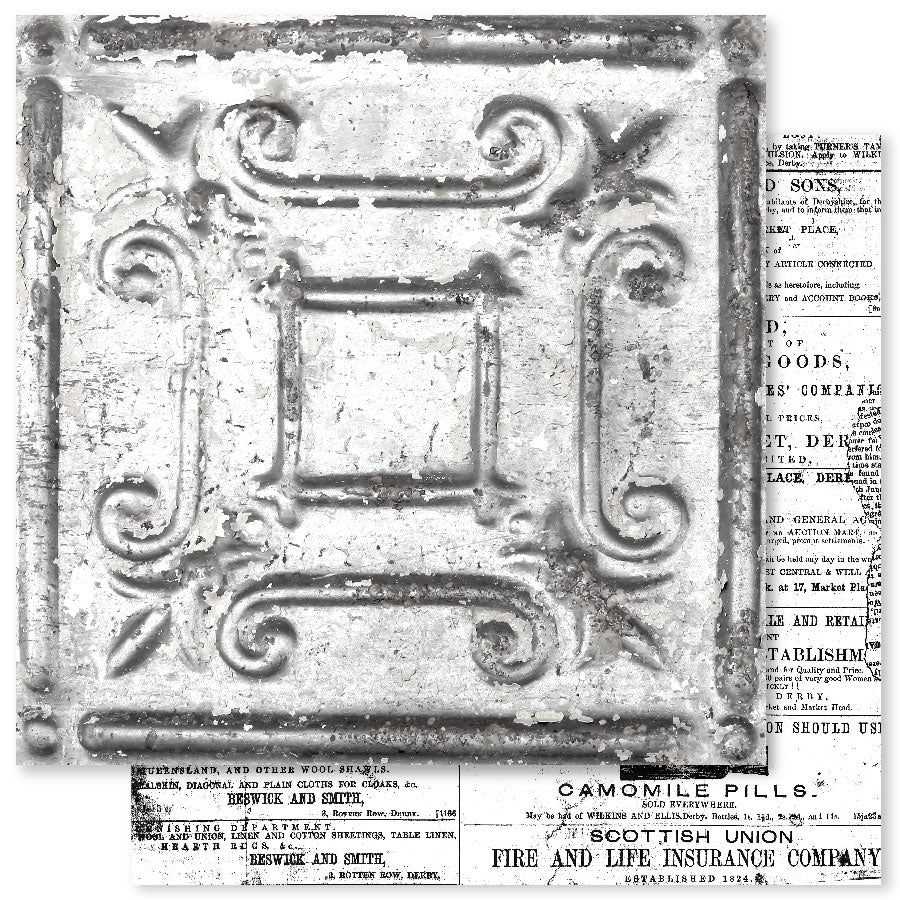 Vintage Backgrounds 1.0 A 12x12 Paper (12pc Bulk Pack) 32364