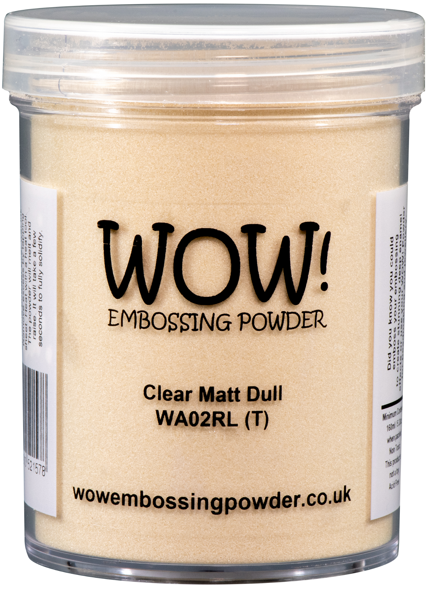 #colour_Clear Matt Dull