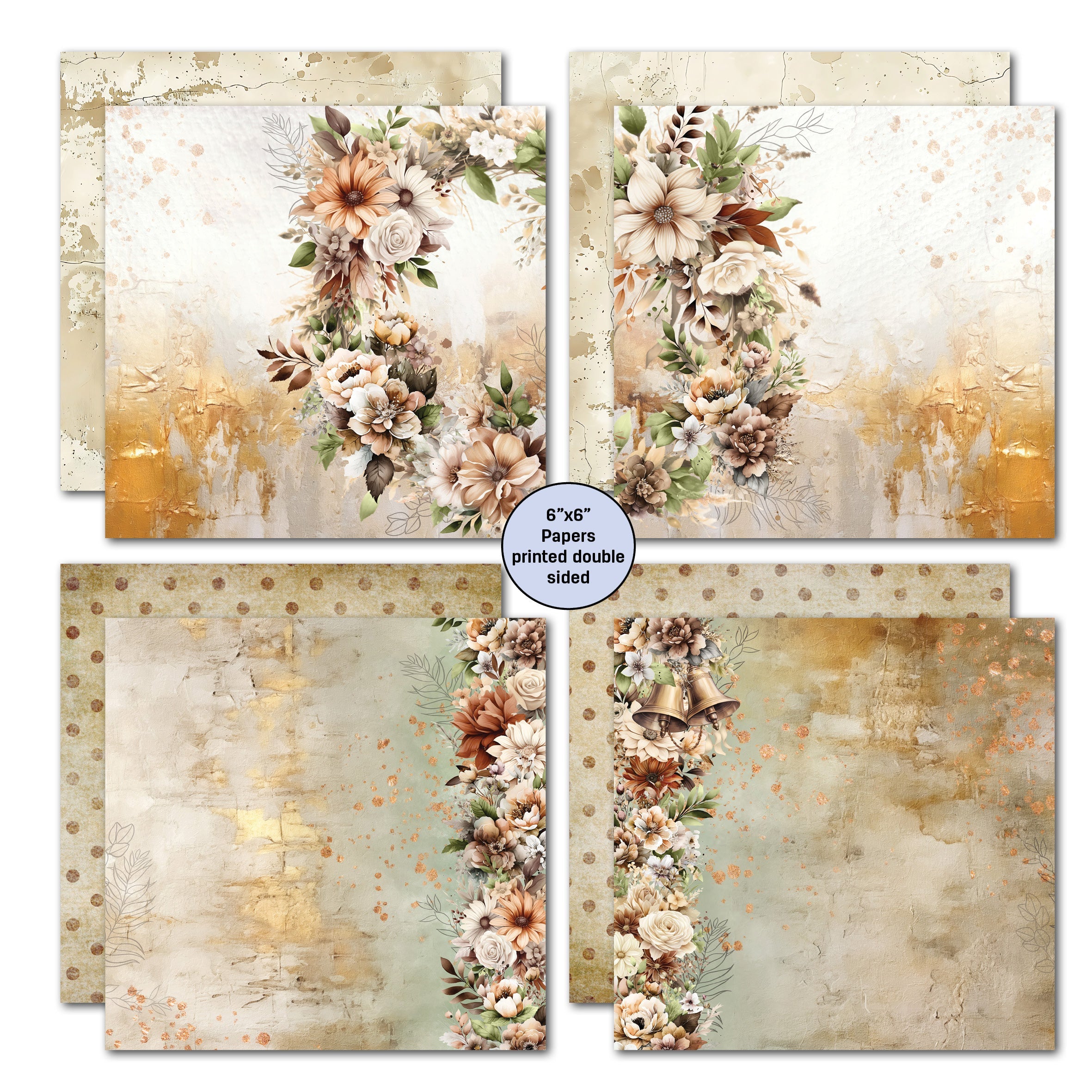 3Quarter Designs Wedded Bliss 6x6 Paper Pack