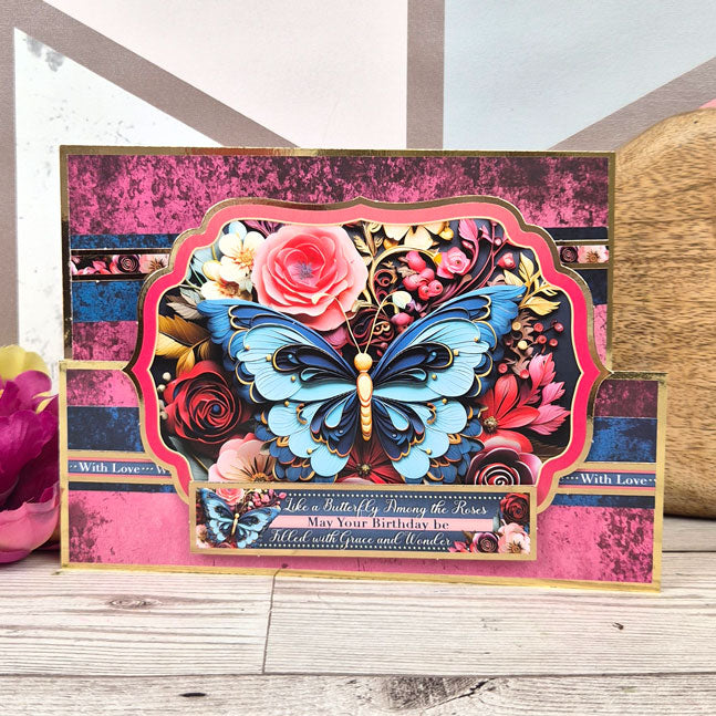 Whopper Topper Pad - Paper Art Butterflies