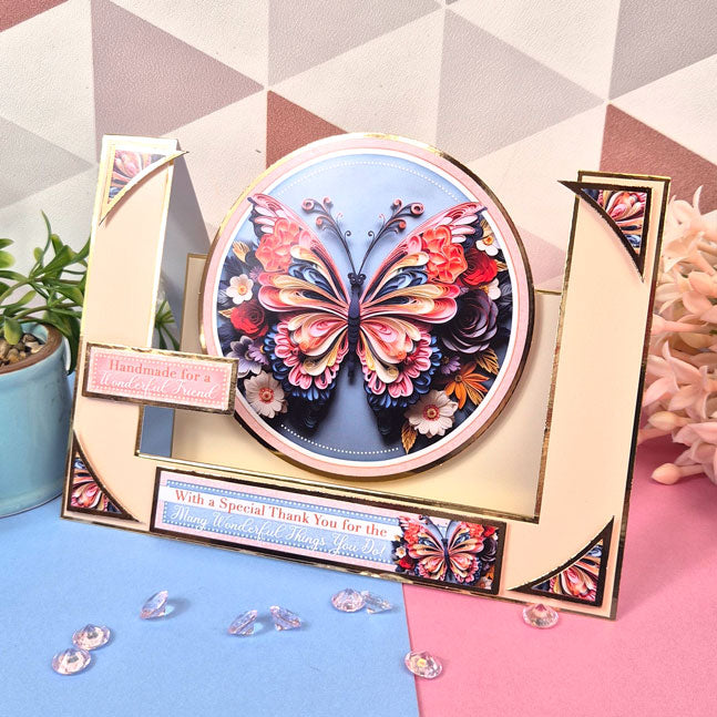 Whopper Topper Pad - Paper Art Butterflies