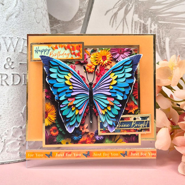 Whopper Topper Pad - Paper Art Butterflies