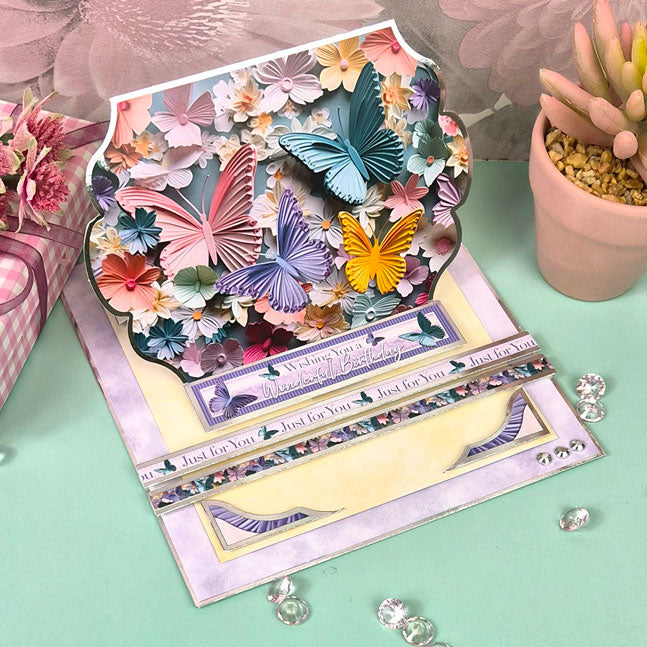 Whopper Topper Pad - Paper Art Butterflies