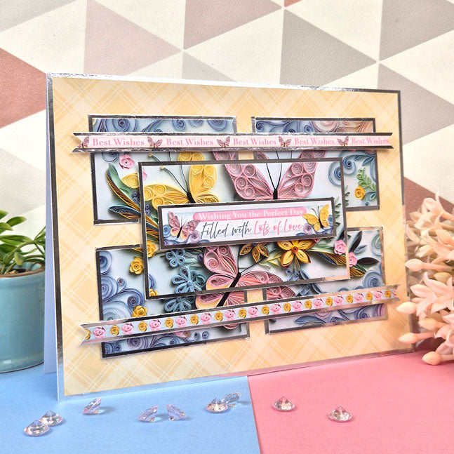 Whopper Topper Pad - Paper Art Butterflies