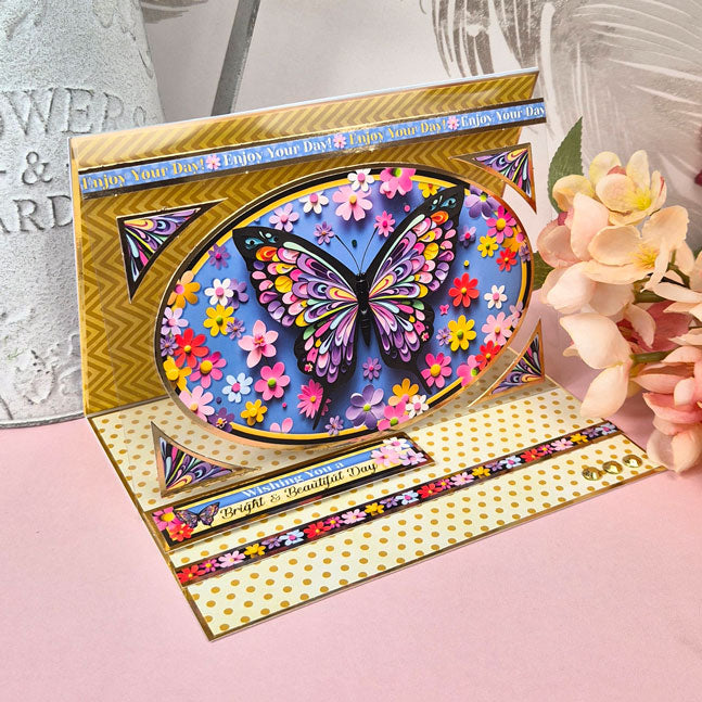 Whopper Topper Pad - Paper Art Butterflies