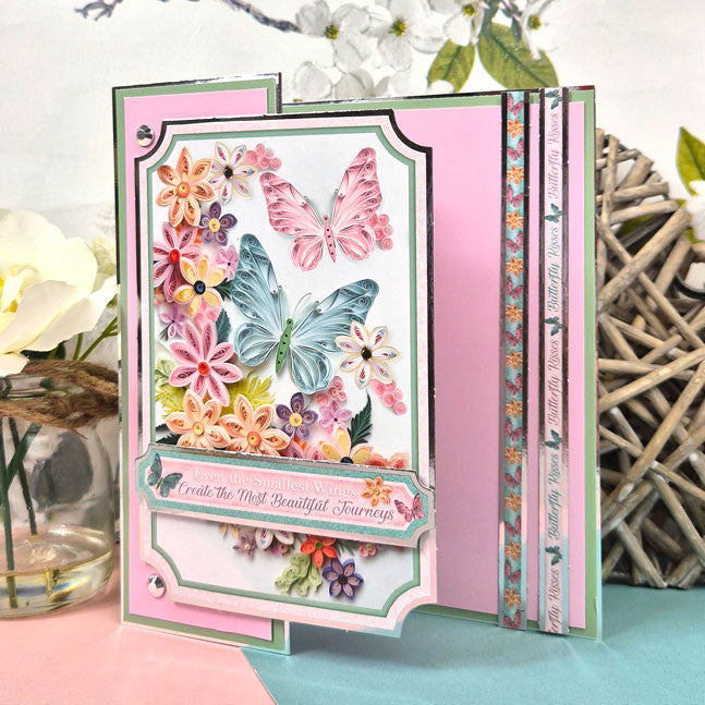 Whopper Topper Pad - Paper Art Butterflies