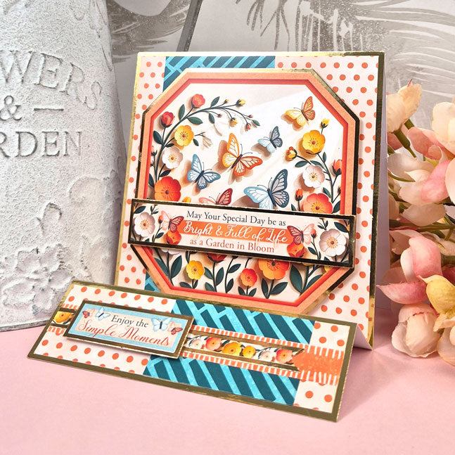 Whopper Topper Pad - Paper Art Butterflies