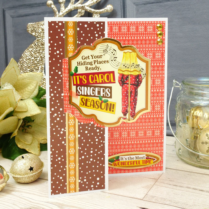 Christmas Crackers Luxury Card Toppers Kit