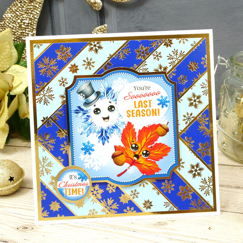 Christmas Crackers Luxury Card Toppers Kit