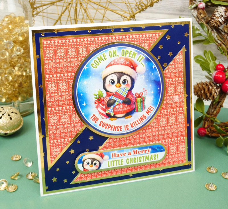 Christmas Crackers Topper Sheet - Winter Wishes