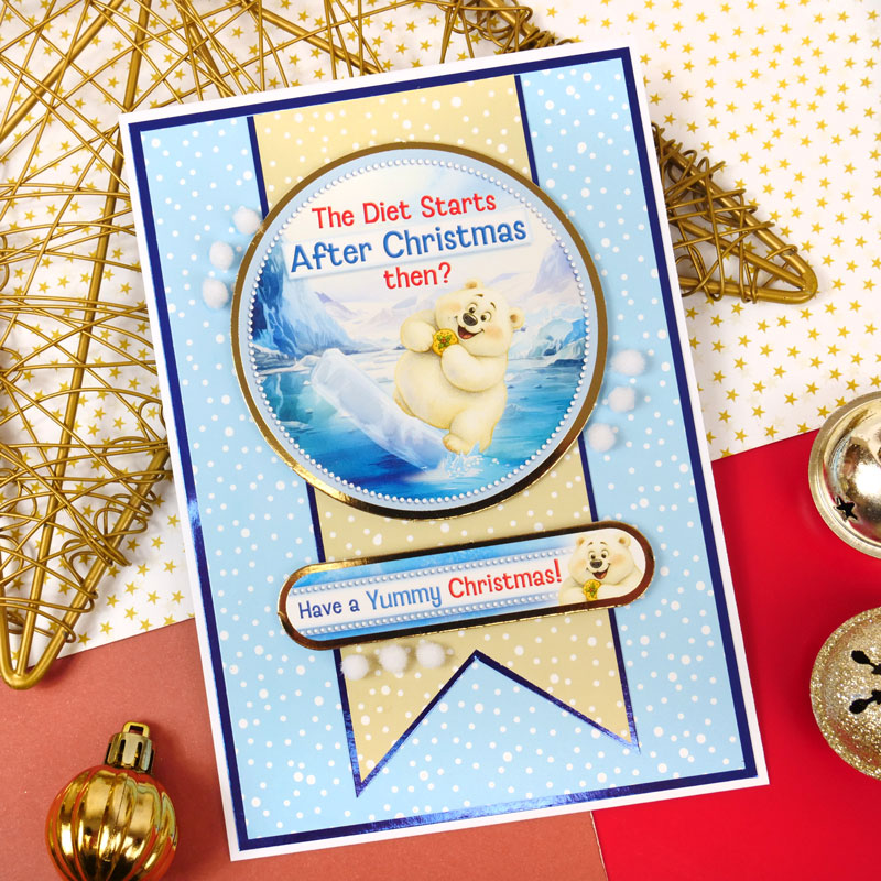 Christmas Crackers Topper Sheet - Winter Wishes