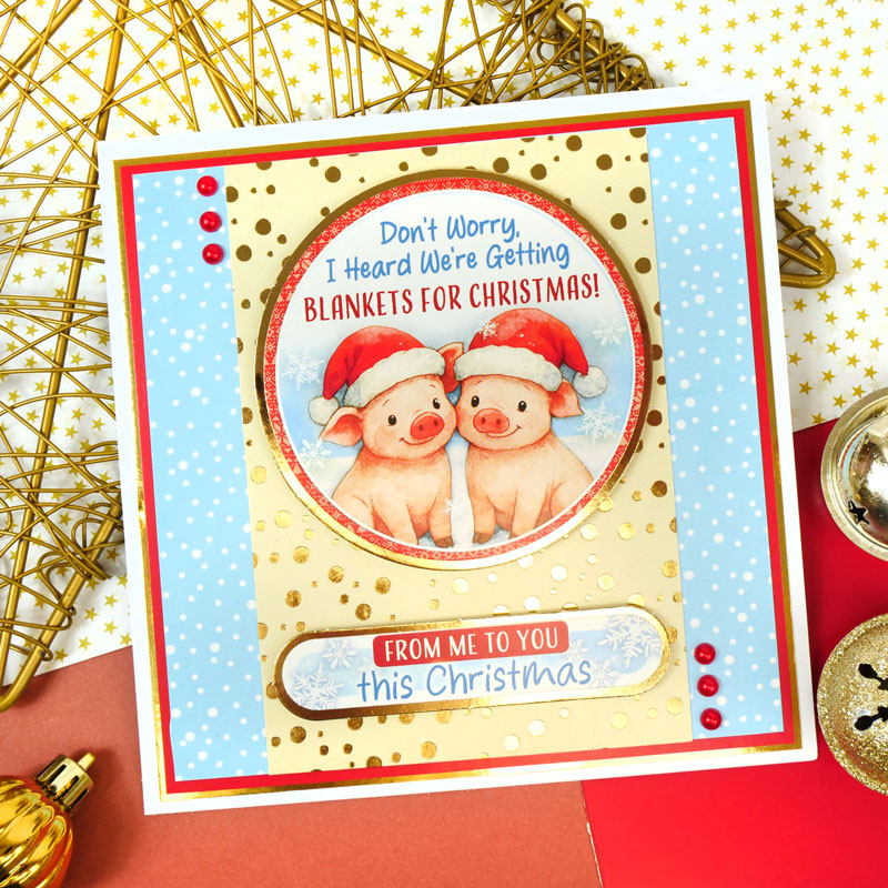 Christmas Crackers Topper Sheet - Winter Wishes