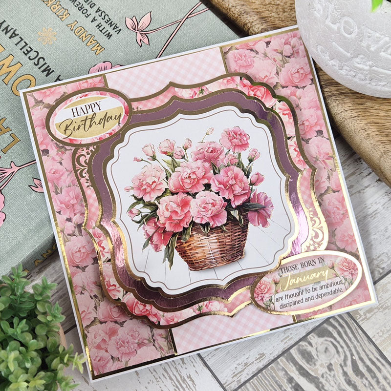 A Year of Flowers Luxury Card Topper Kit