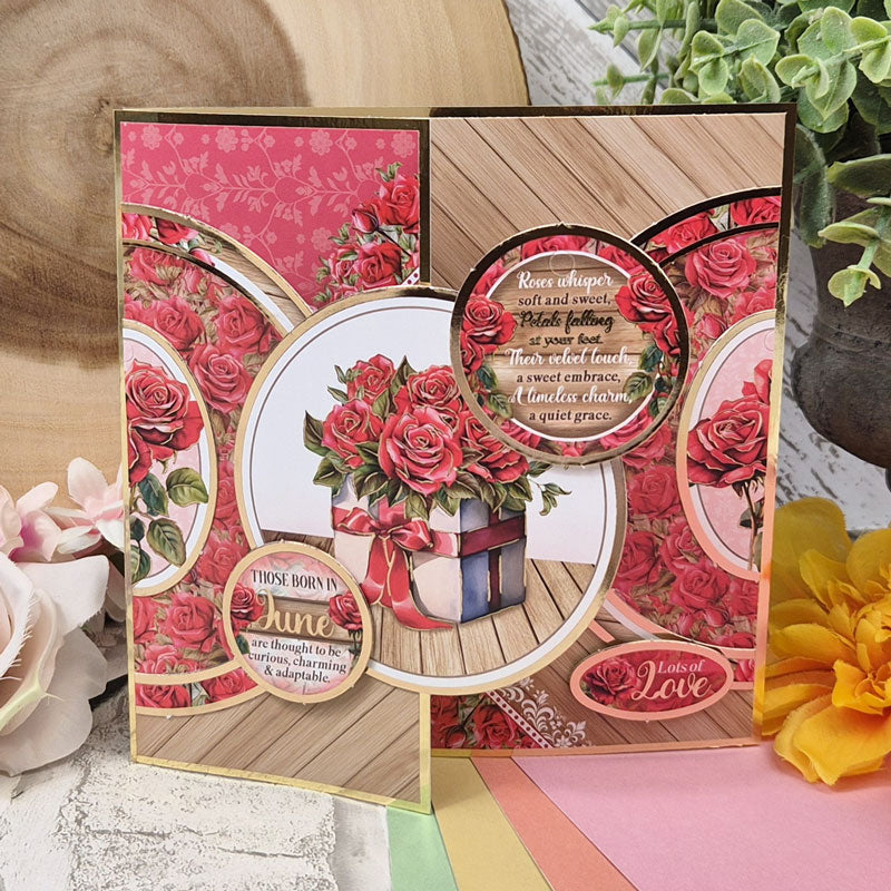 June - Rose Luxury Topper Sheet
