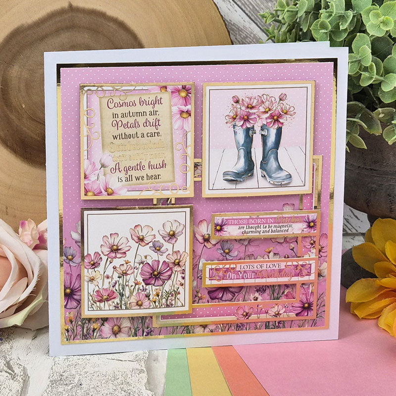 A Year of Flowers Luxury Card Topper Kit