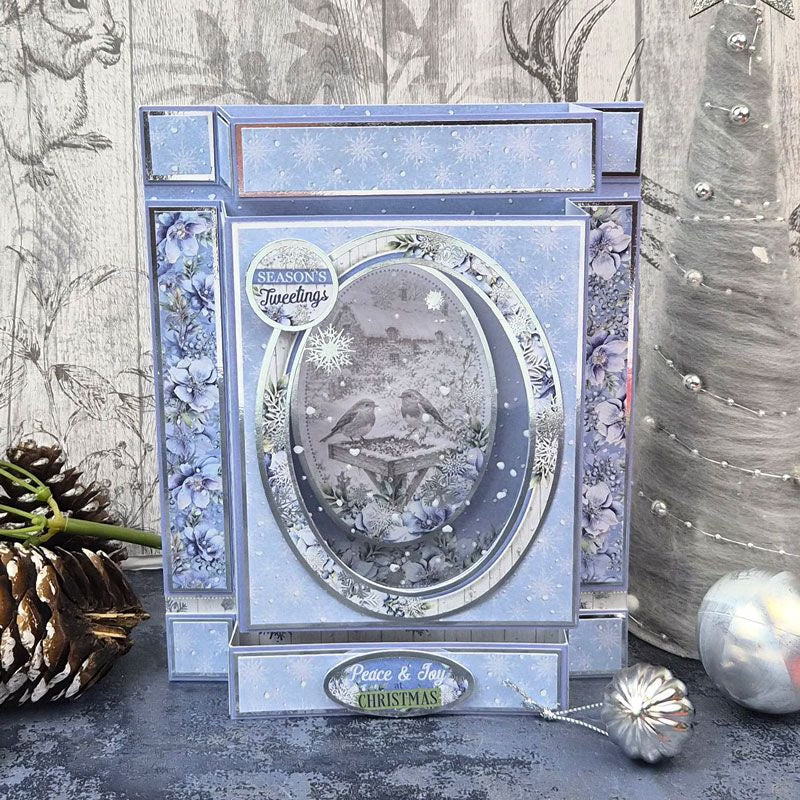 An Artist's Garden at Christmas Luxury Card Inserts & Papers
