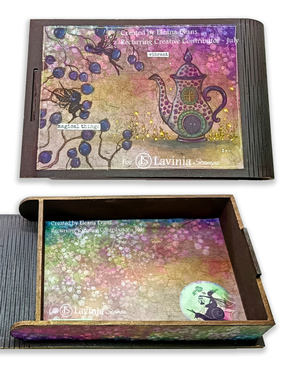 Lavinia Stamps - Berry Branch Stamp