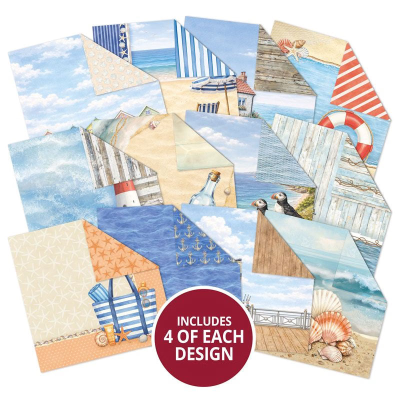 Coastal Charm 8" x 8" Paper Pad