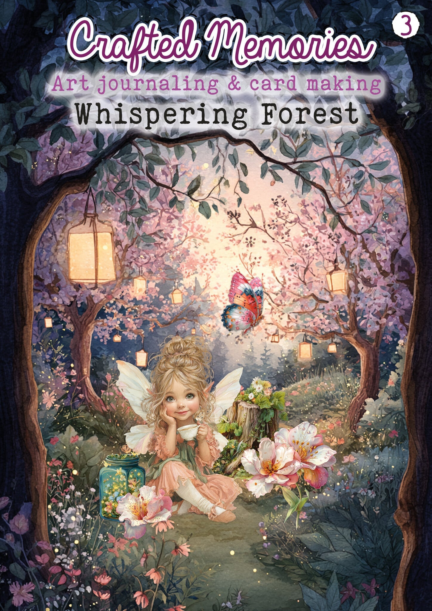 Creatief Art - Art Journaling & Cardmaking Book - Whispering Forest