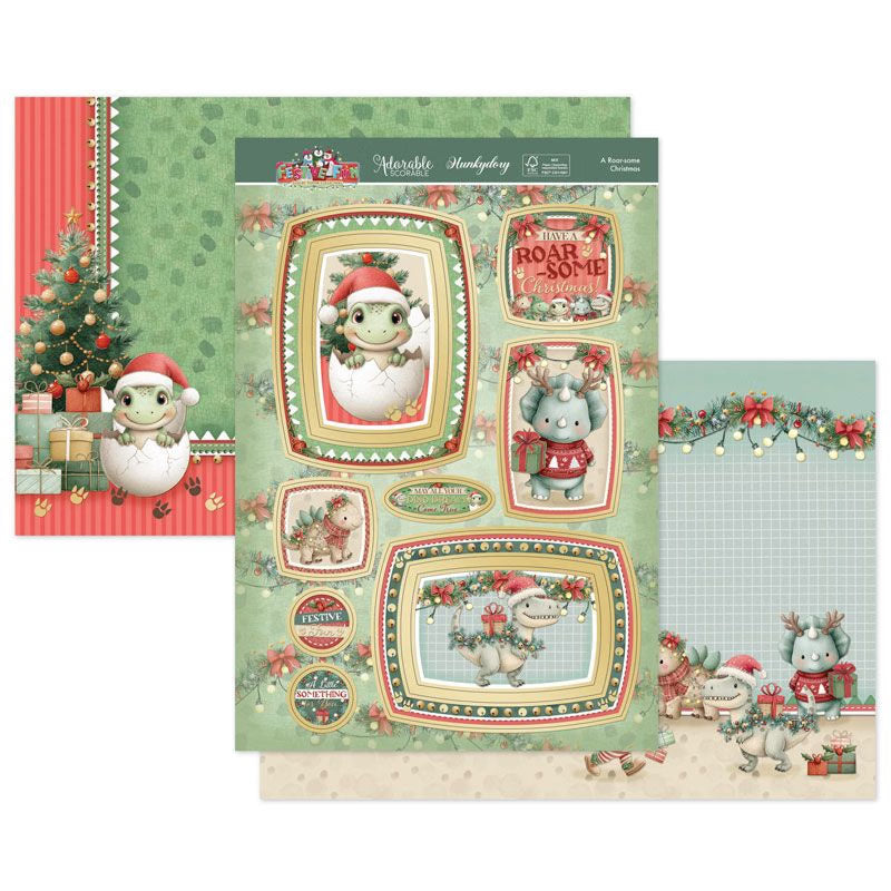 A Roar-some Christmas Luxury Topper Set