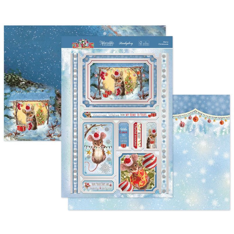 Merry Christmouse Luxury Topper Set