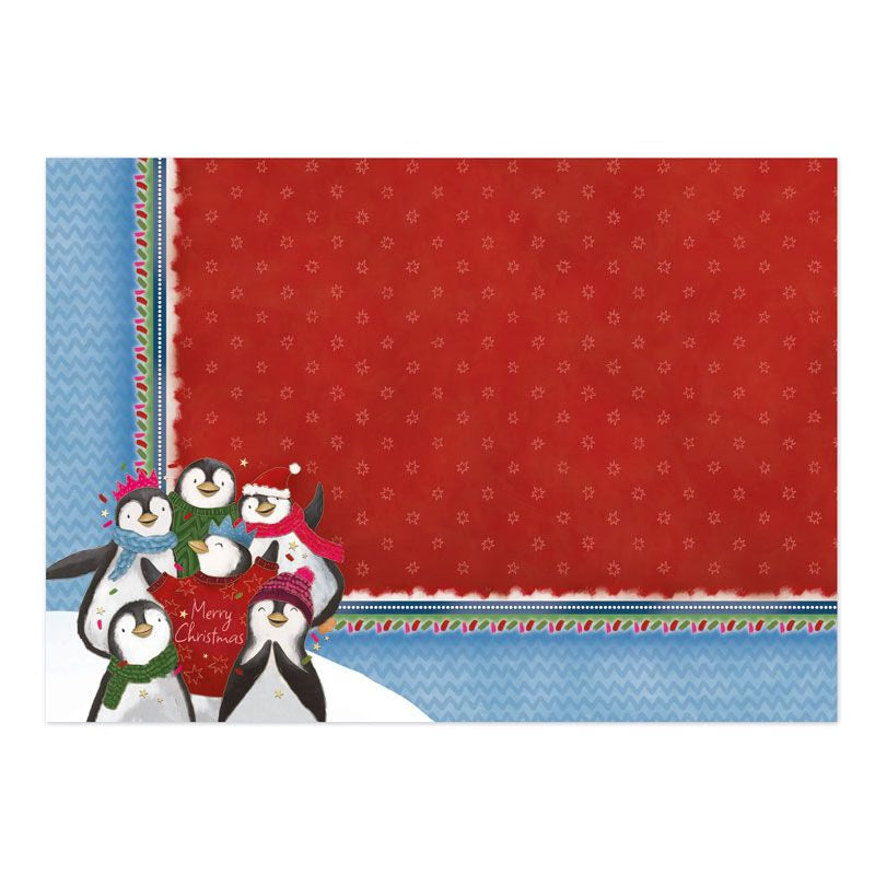 Penguin Party Luxury Topper Set
