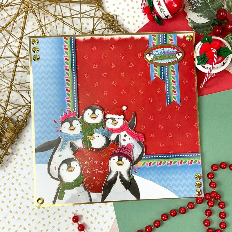 Penguin Party Luxury Topper Set