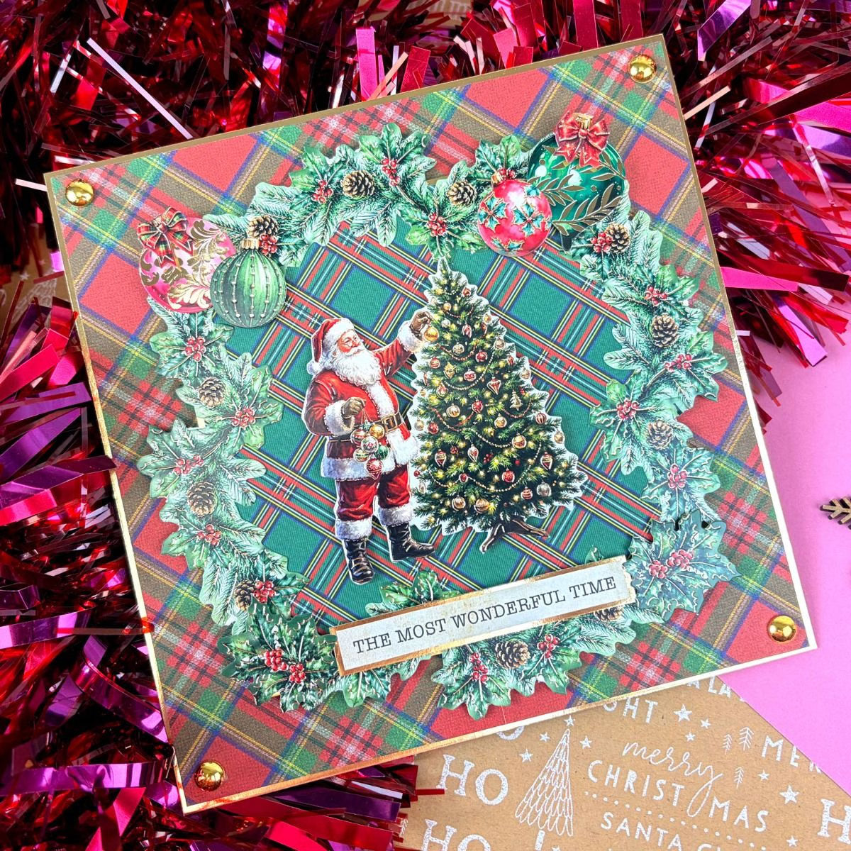 Delightful Die-Cuts - Celebrate with Santa