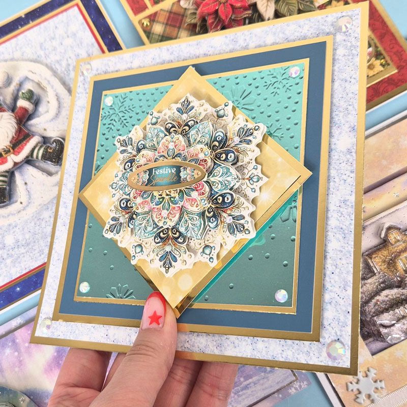It's Beginning to Look a Lot Like Christmas Decoupage Topper Collection