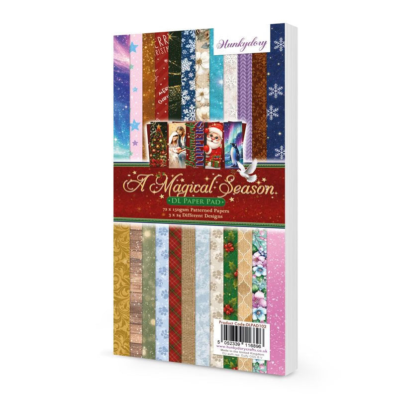 A Magical Christmas DL Paper Pad