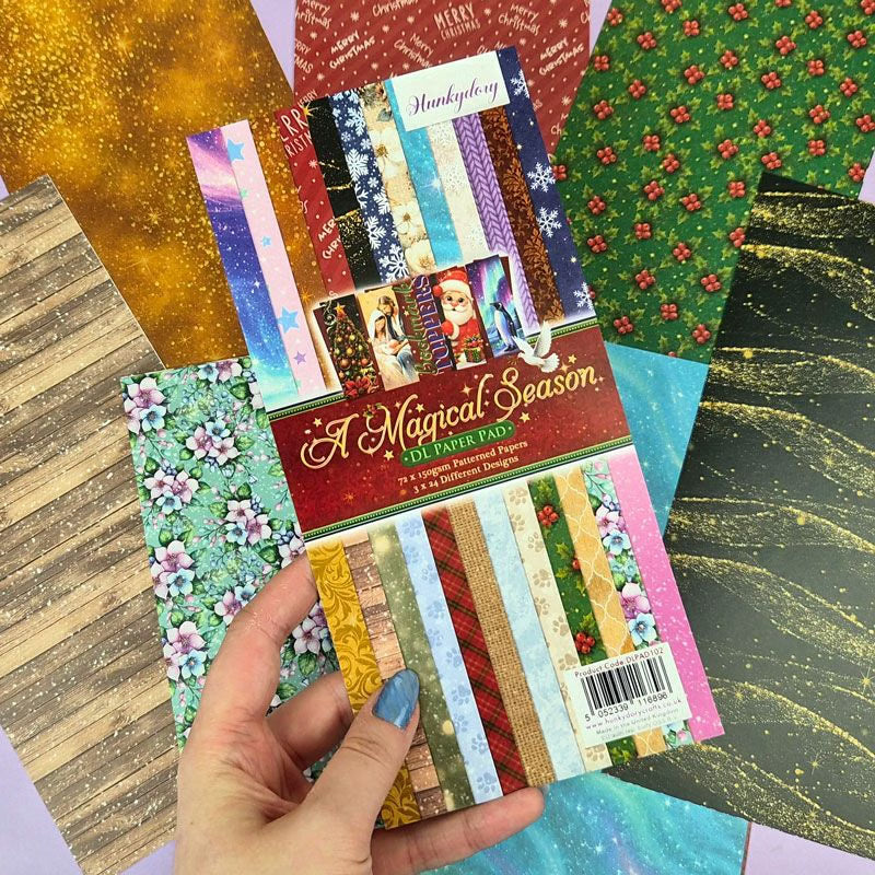 A Magical Christmas DL Paper Pad