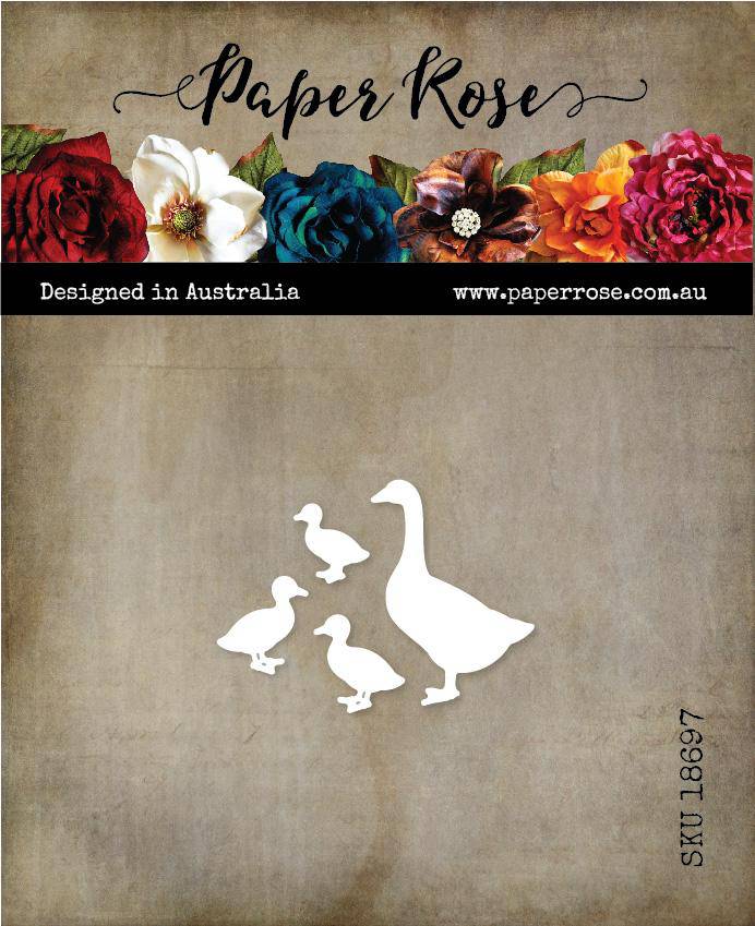 Duck Family Metal Cutting Die 18697