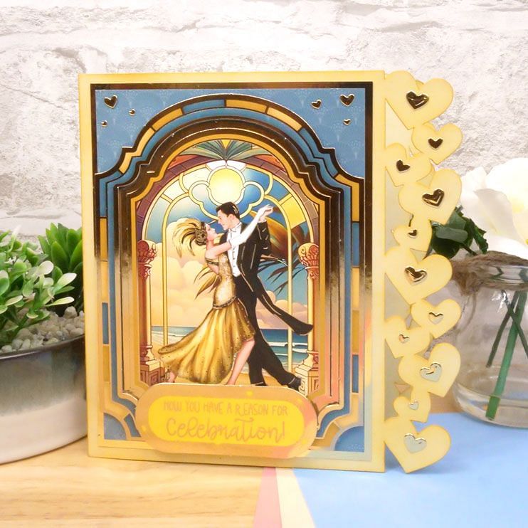 Fancy-Edge Blanks - Hearts Edge