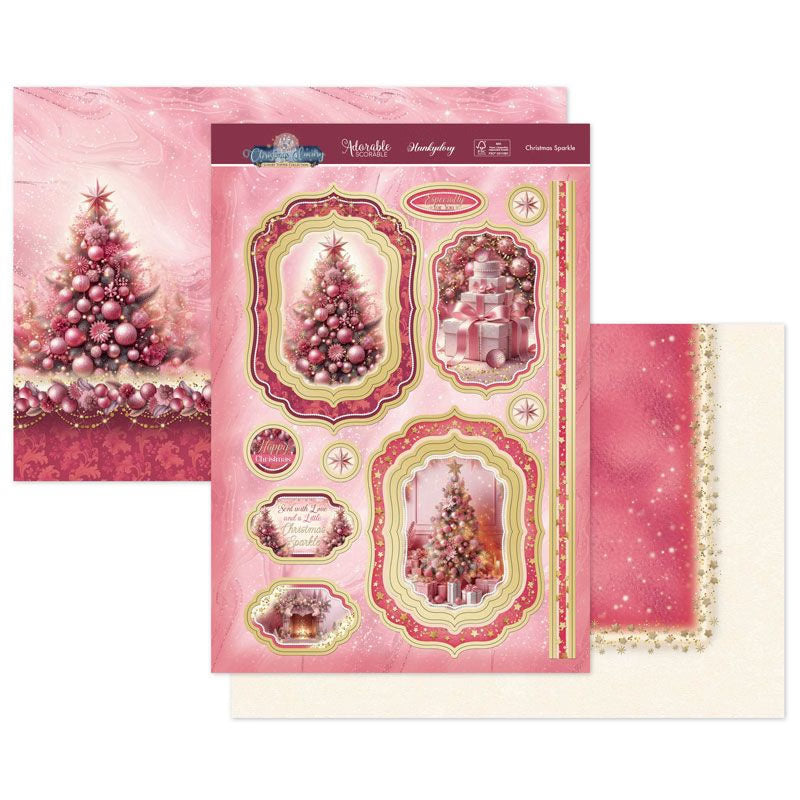 Christmas Sparkle Luxury Topper Set