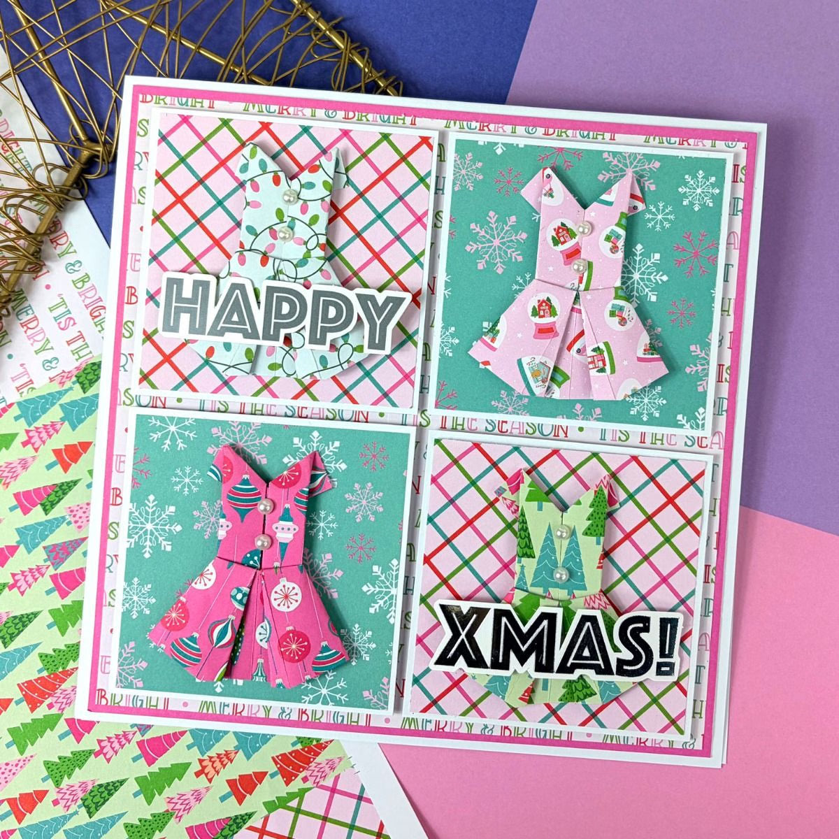 Hunkydory Essential Selection Paper Pad - Cute Christmas
