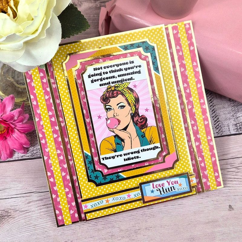 Here Come the Girls Topper Sheet - You Go Girl
