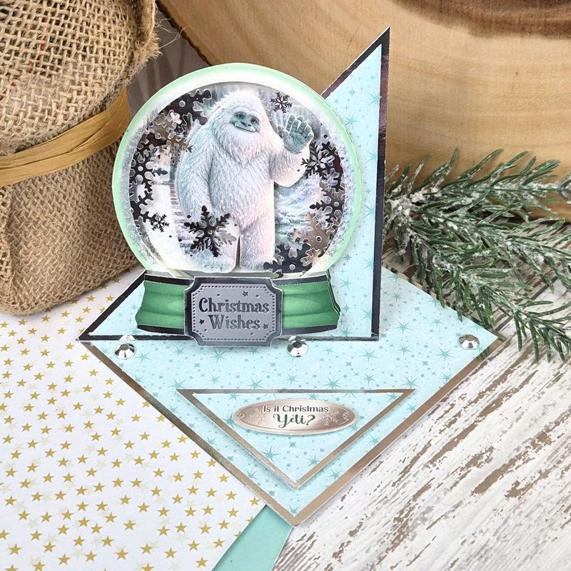 A White Christmas Snow Globe Toppers